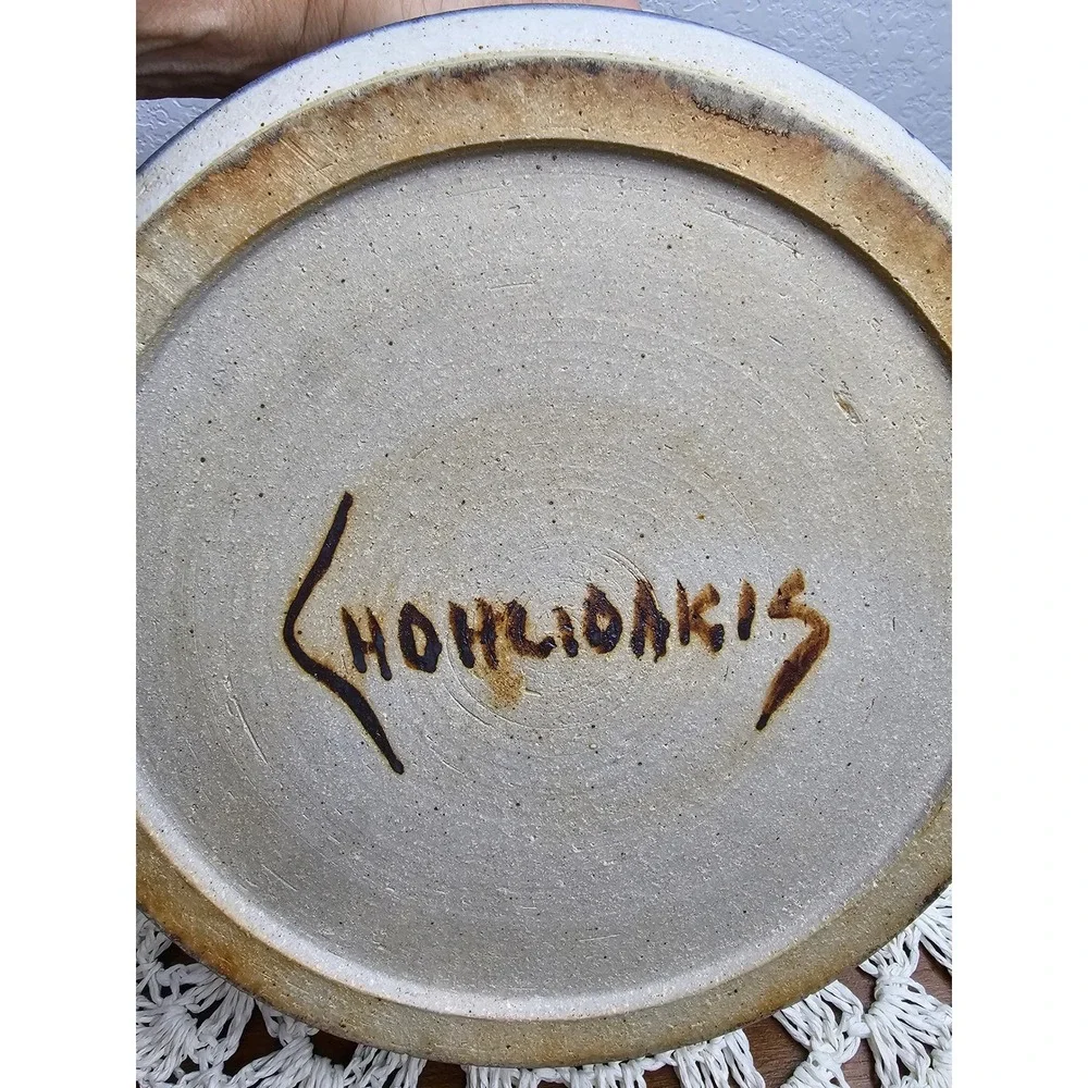David Chohlidakis Pottery Casserole Dish‎ Serviceable